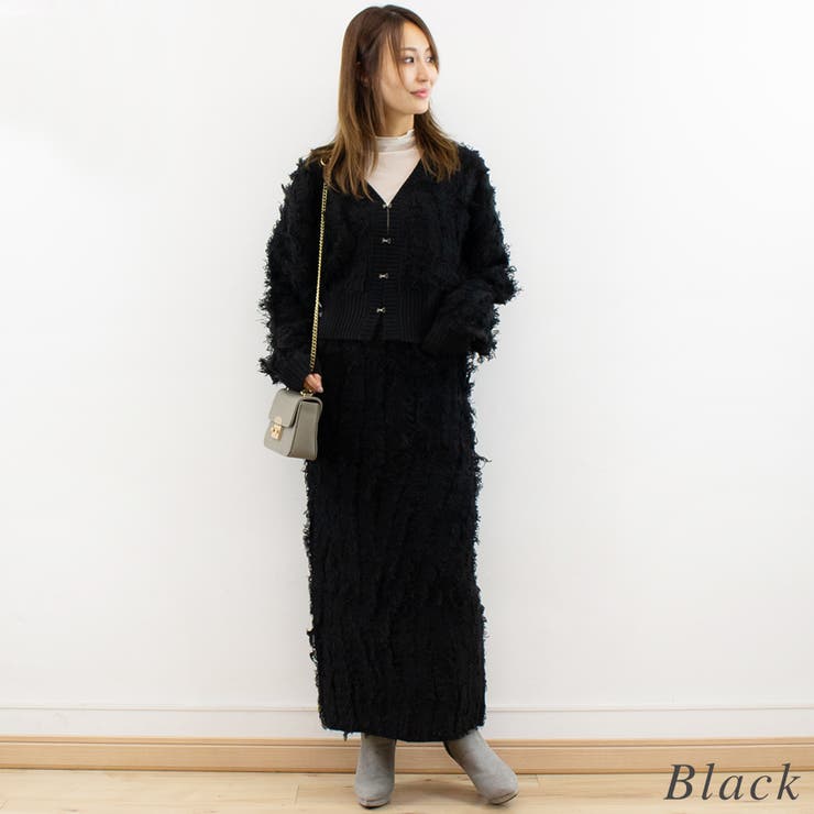 ミックスフリンジスカート | A.NATALY | 詳細画像8 