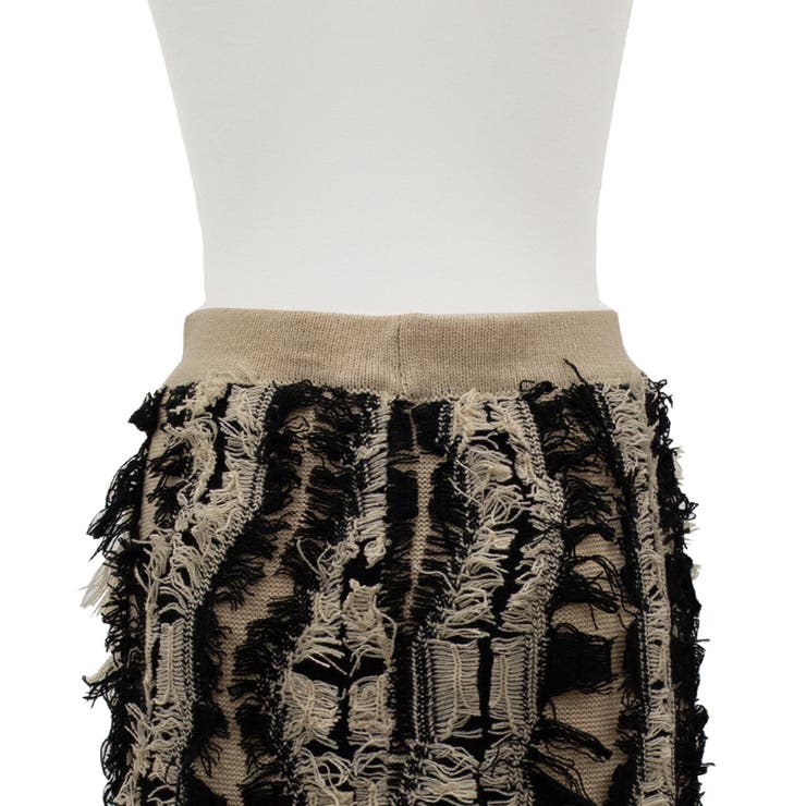 ミックスフリンジスカート | A.NATALY | 詳細画像15 