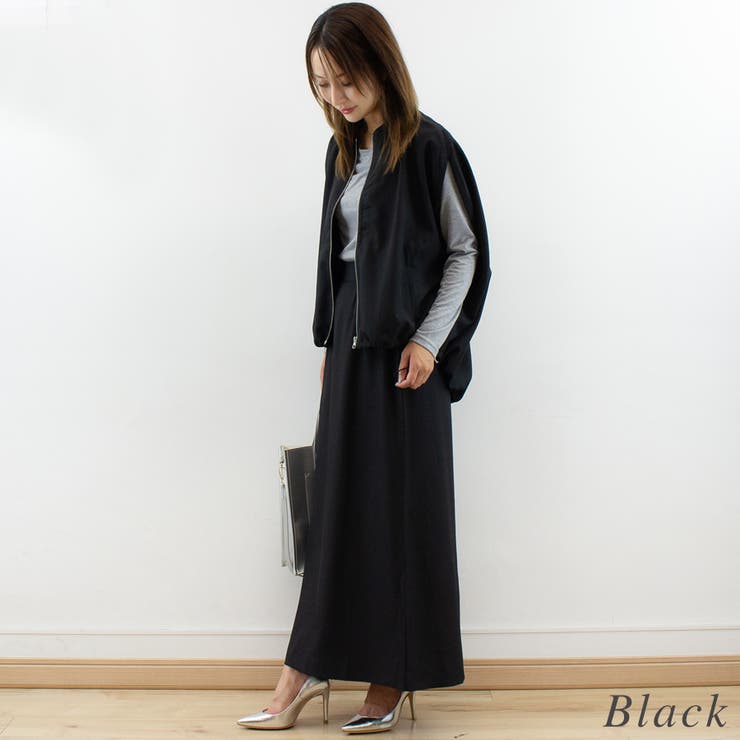 ドレープナロースカート | A.NATALY | 詳細画像7 