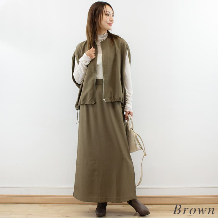 ドレープナロースカート | A.NATALY | 詳細画像6 