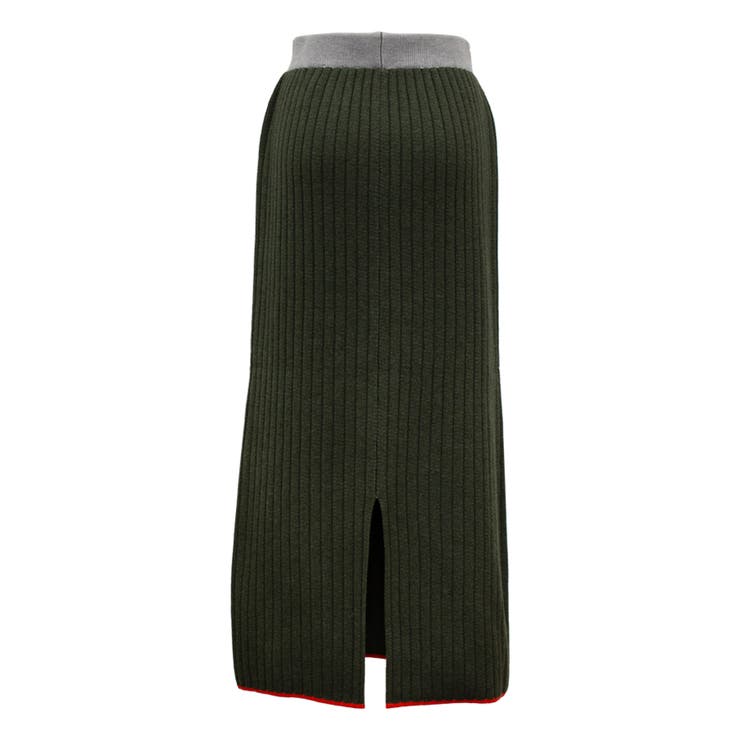 カラーヘムワイドリブニットタイトスカート | A.NATALY | 詳細画像11 