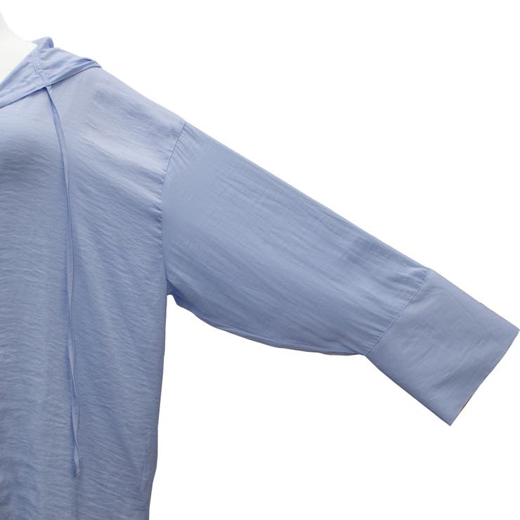 ポリエステルレーヨンフードシャツ | A.NATALY | 詳細画像17 