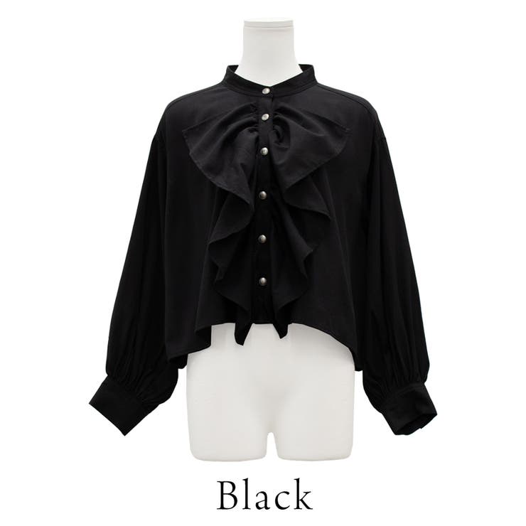 ダンガリーフリルシャツ | A.NATALY | 詳細画像12 