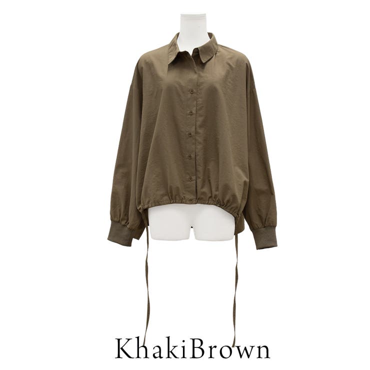 ドロストヘムスキッパーシャツブラウス | A.NATALY | 詳細画像11 