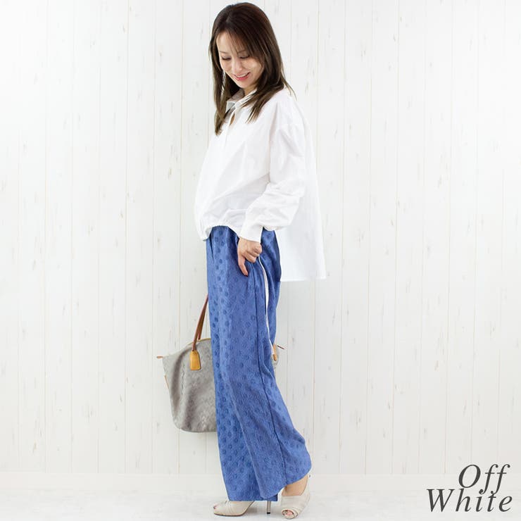 ドロストヘムスキッパーシャツブラウス | A.NATALY | 詳細画像4 