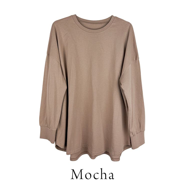 オーバーサイズ裾ラウンドカットソー | A.NATALY | 詳細画像12 