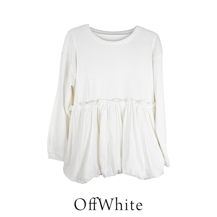 ペプラム切替バルーントップス | A.NATALY | 詳細画像7 