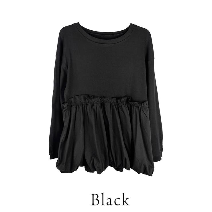 ペプラム切替バルーントップス | A.NATALY | 詳細画像9 