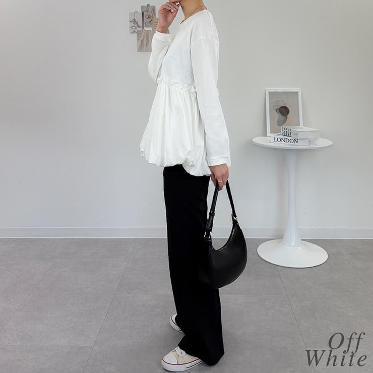 ペプラム切替バルーントップス | A.NATALY | 詳細画像2 