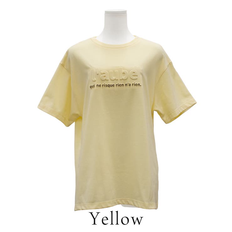 接触冷感エンボス加工プリントTシャツ | A.NATALY | 詳細画像10 