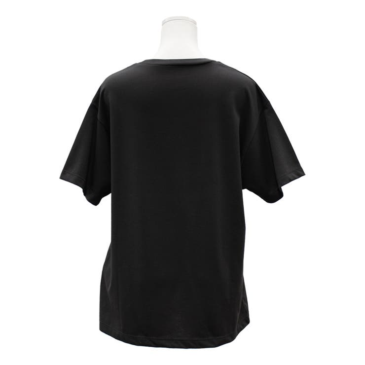 接触冷感エンボス加工プリントTシャツ | A.NATALY | 詳細画像14 
