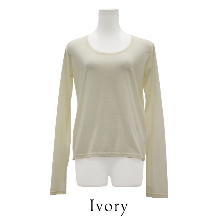 シアーフライスUネックプルオーバー | A.NATALY | 詳細画像7 