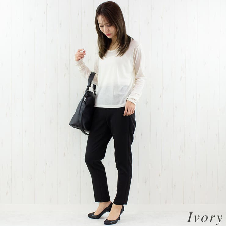 シアーフライスUネックプルオーバー | A.NATALY | 詳細画像4 