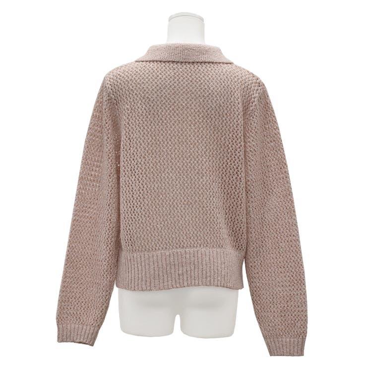 MIXメッシュポロニット | A.NATALY | 詳細画像13 