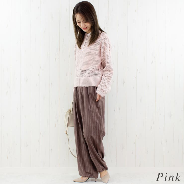 MIXメッシュポロニット | A.NATALY | 詳細画像2 