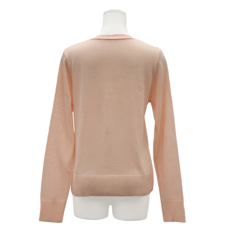 麻タッチメタル釦シアーカーディガン | A.NATALY | 詳細画像14 