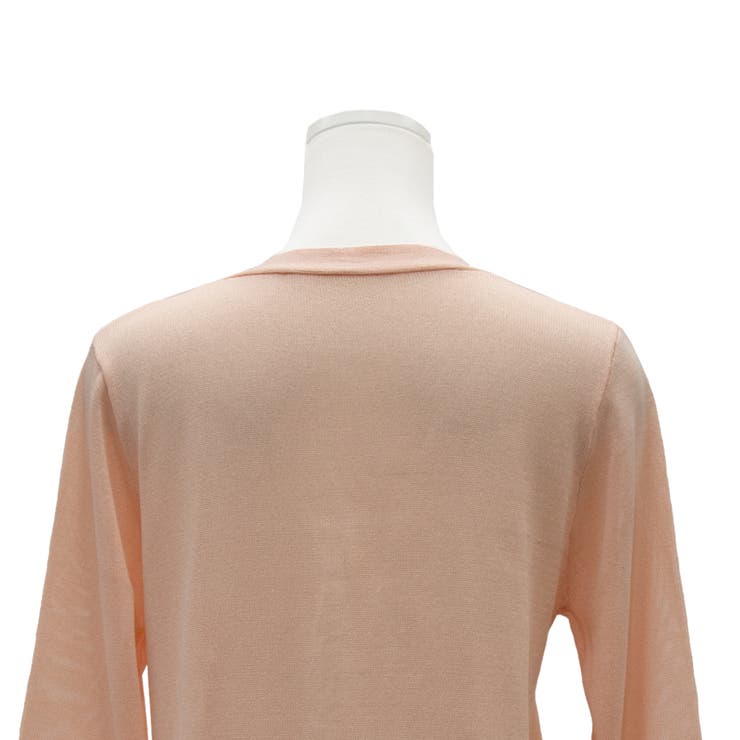 麻タッチメタル釦シアーカーディガン | A.NATALY | 詳細画像16 