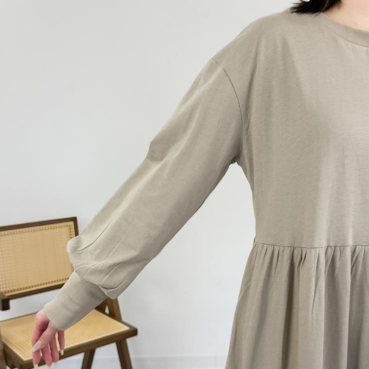 ラウンドネックフレアワンピース | A.NATALY | 詳細画像13 