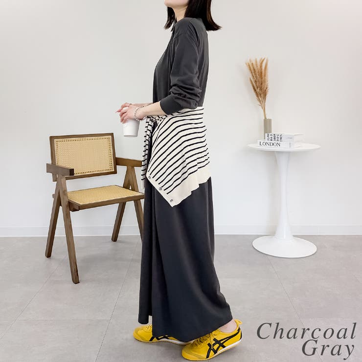 ラウンドネックフレアワンピース | A.NATALY | 詳細画像3 