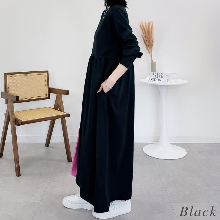 ラウンドネックフレアワンピース | A.NATALY | 詳細画像5 