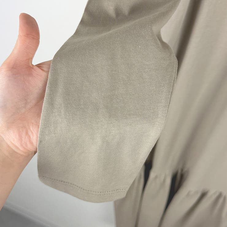 ダブルフリル長袖ワンピース | A.NATALY | 詳細画像17 