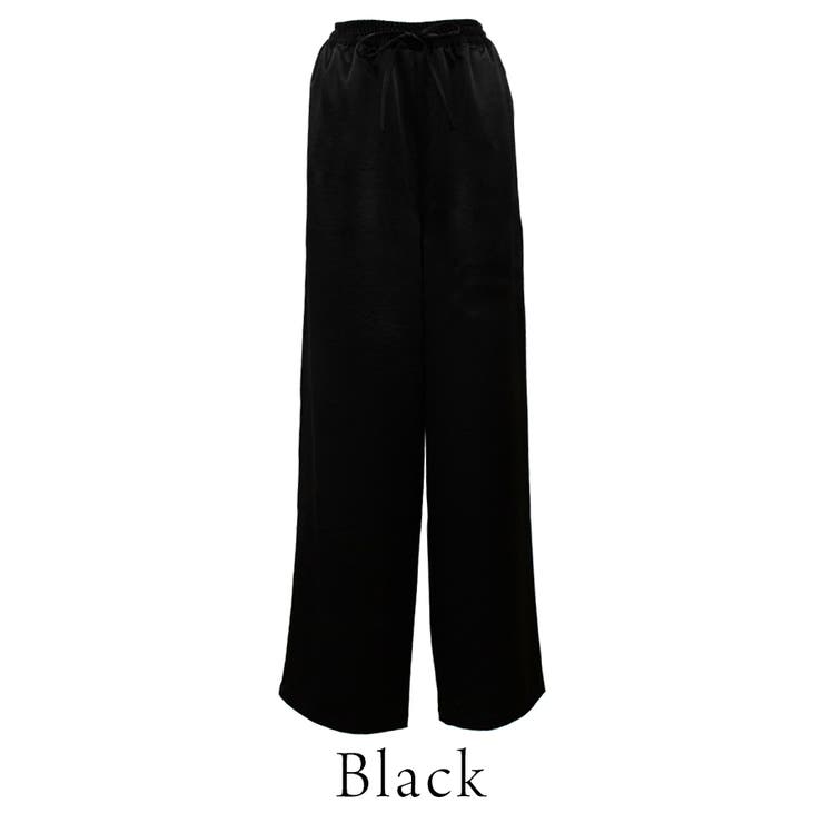 サテンルーズパンツ | A.NATALY | 詳細画像14 