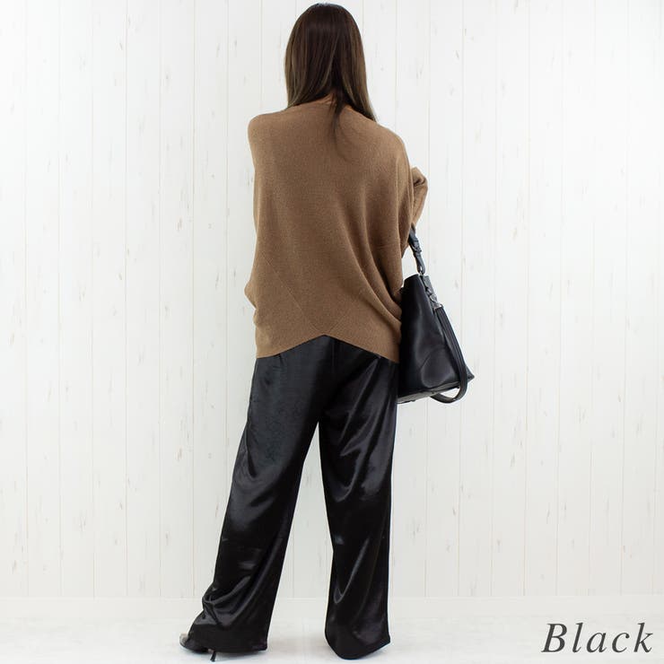 サテンルーズパンツ | A.NATALY | 詳細画像9 