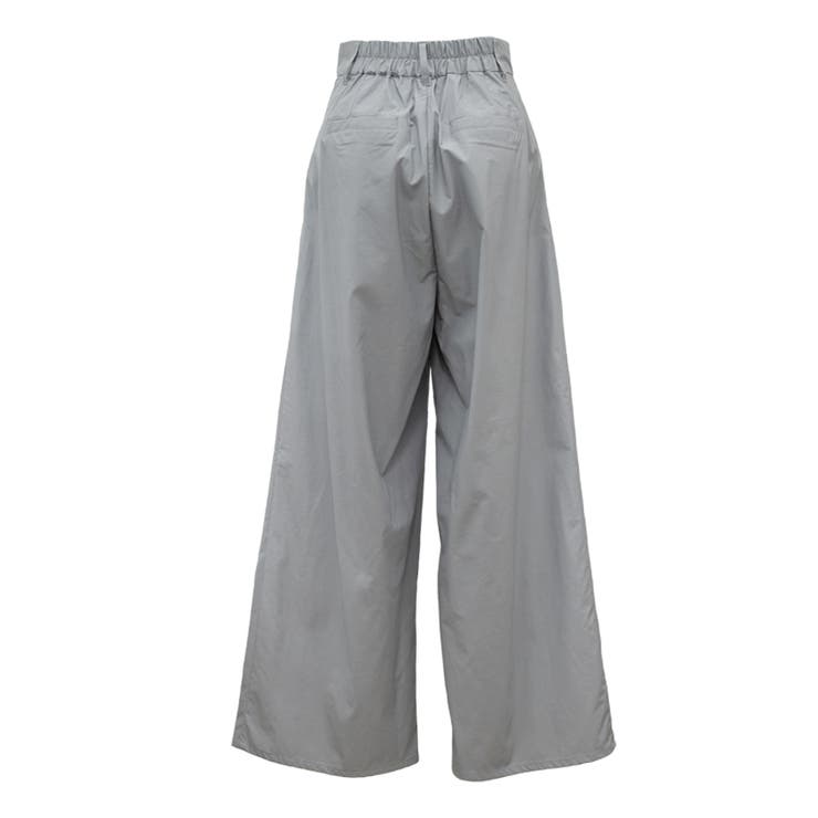 ウォッシャブルフェイクレザータックワイドパンツ | A.NATALY | 詳細画像18 