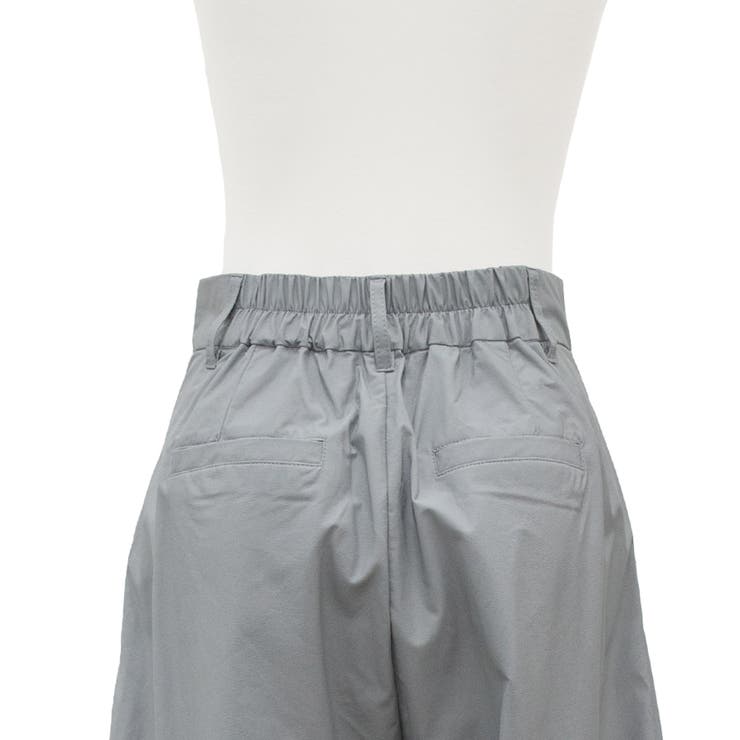 ウォッシャブルフェイクレザータックワイドパンツ | A.NATALY | 詳細画像21 