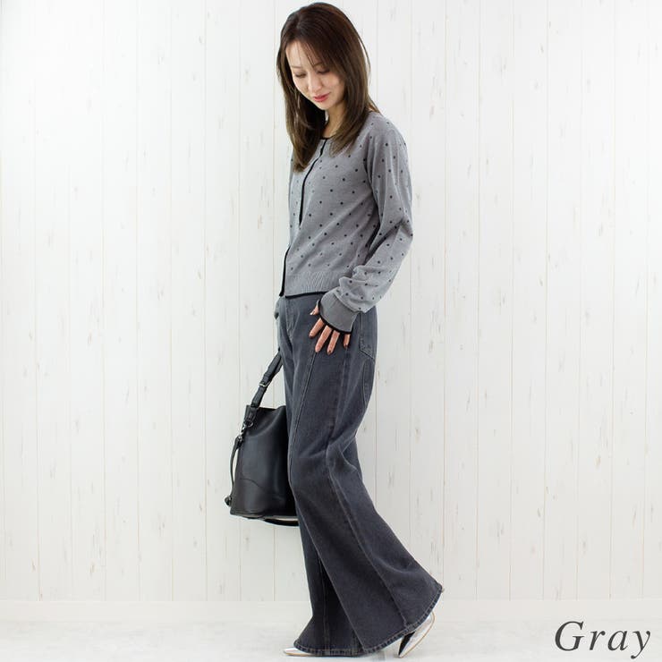 デニムシームフレアパンツ | A.NATALY | 詳細画像3 