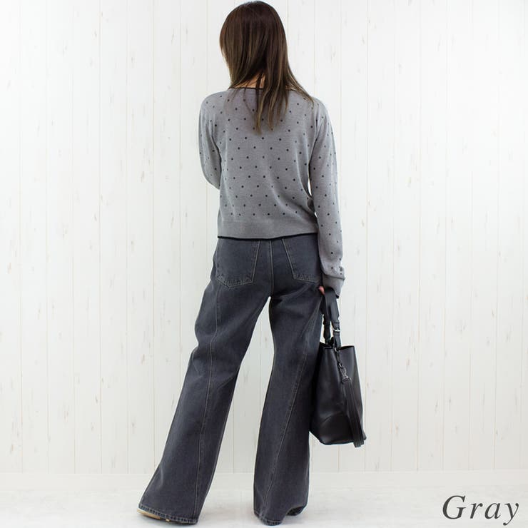 デニムシームフレアパンツ | A.NATALY | 詳細画像4 