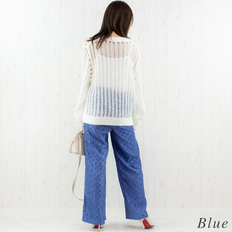 ウネウネドットパンツ | A.NATALY | 詳細画像4 