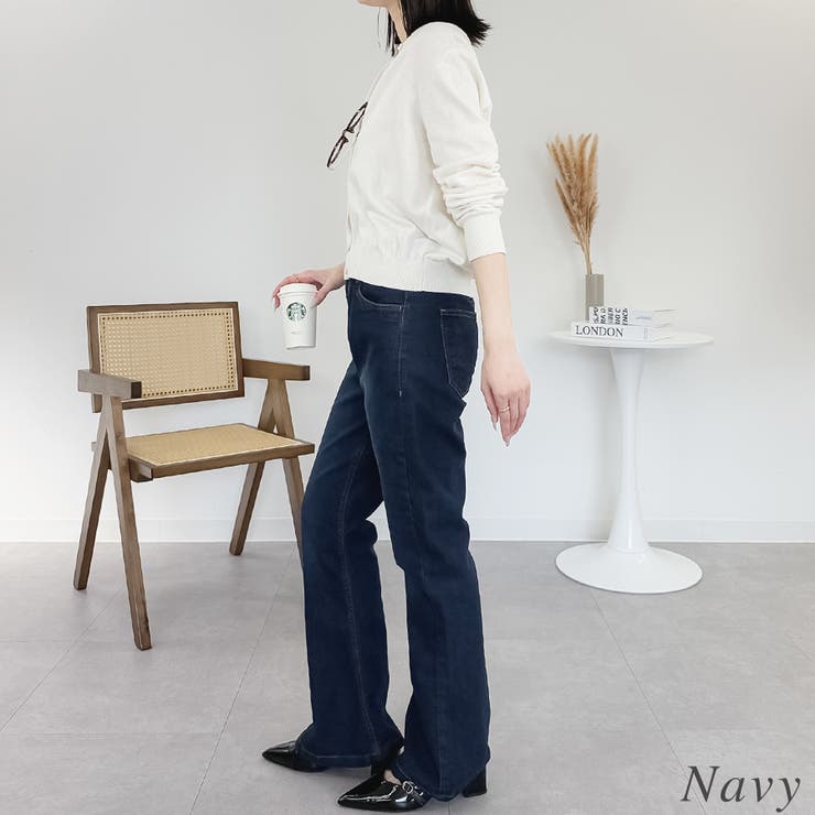 フレアーストレッチデニムパンツ | A.NATALY | 詳細画像4 