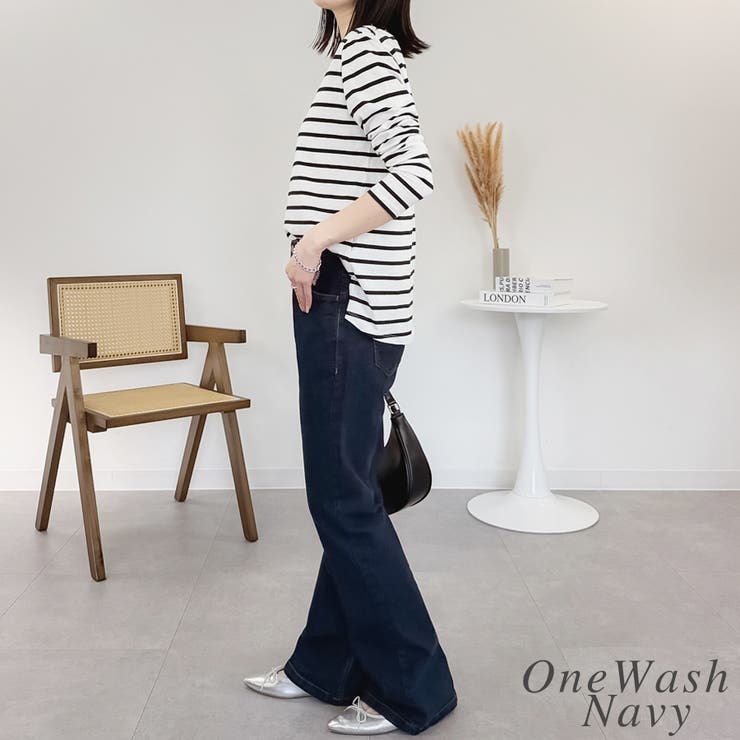 フレアーストレッチデニムパンツ | A.NATALY | 詳細画像6 