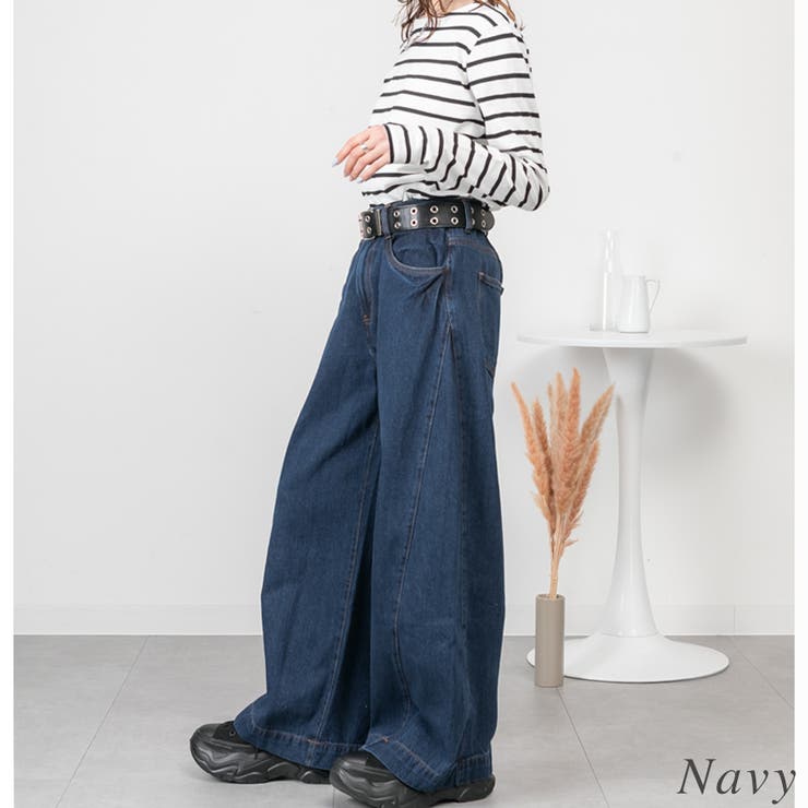 ルーズワイドパンツ | A.NATALY | 詳細画像8 