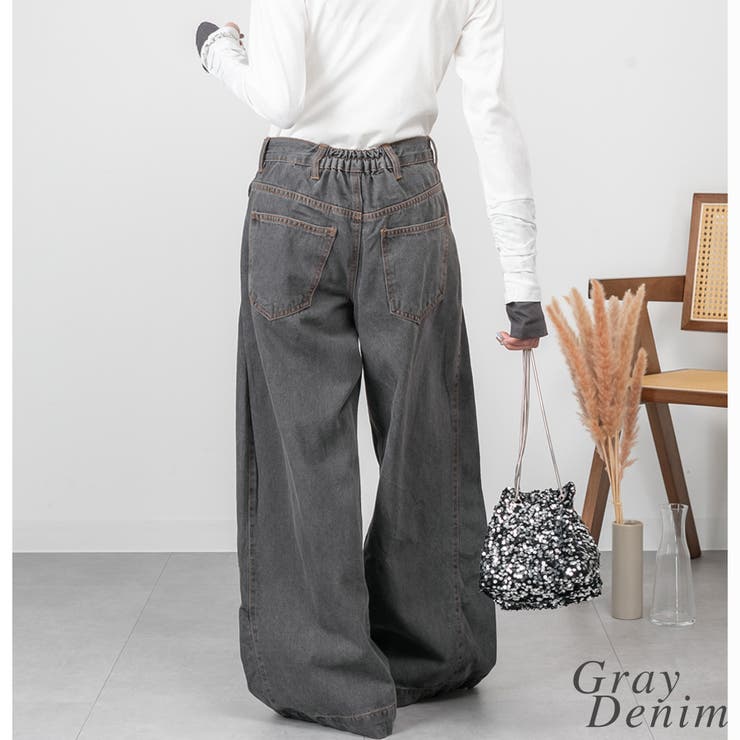 ルーズワイドパンツ | A.NATALY | 詳細画像9 