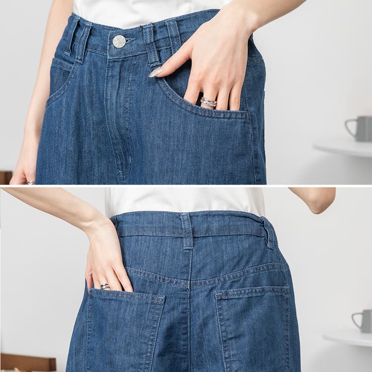 ドレープワイドフレアパンツ | A.NATALY | 詳細画像12 