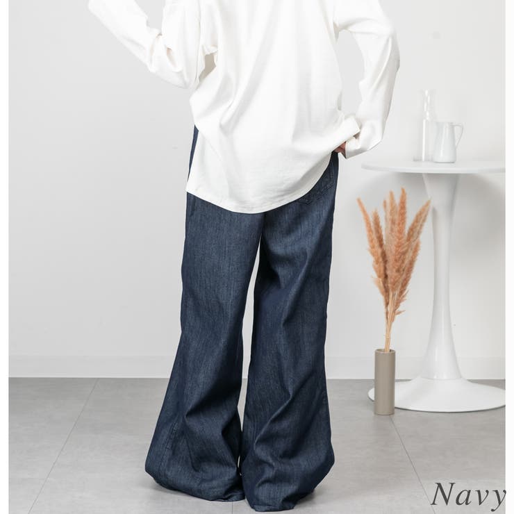 ドレープワイドフレアパンツ | A.NATALY | 詳細画像3 