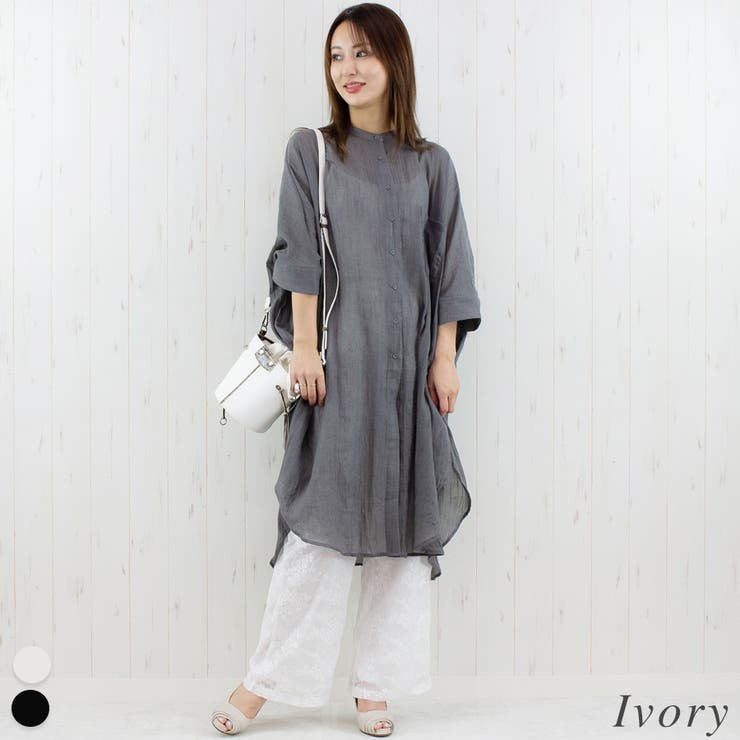 アイボリー | レースシアーパンツ | A.NATALY