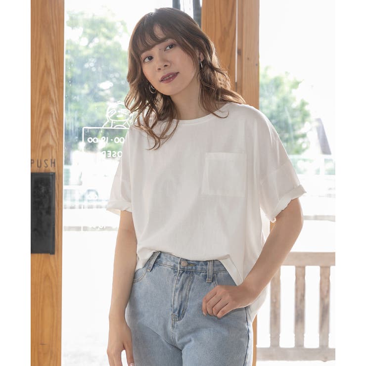 ポケット付きtシャツ 夏 秋 品番 Adew Ad Thie アドティエ のレディース ファッション通販 Shoplist ショップリスト