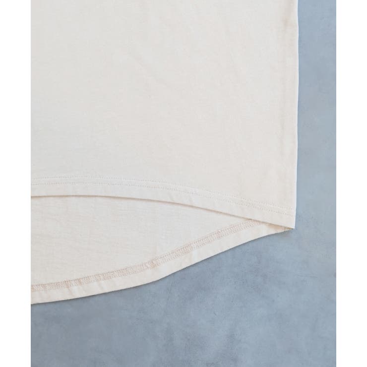 ポケット付きTシャツ コットン100% ラウンドヘム | ad thie | 詳細画像54 