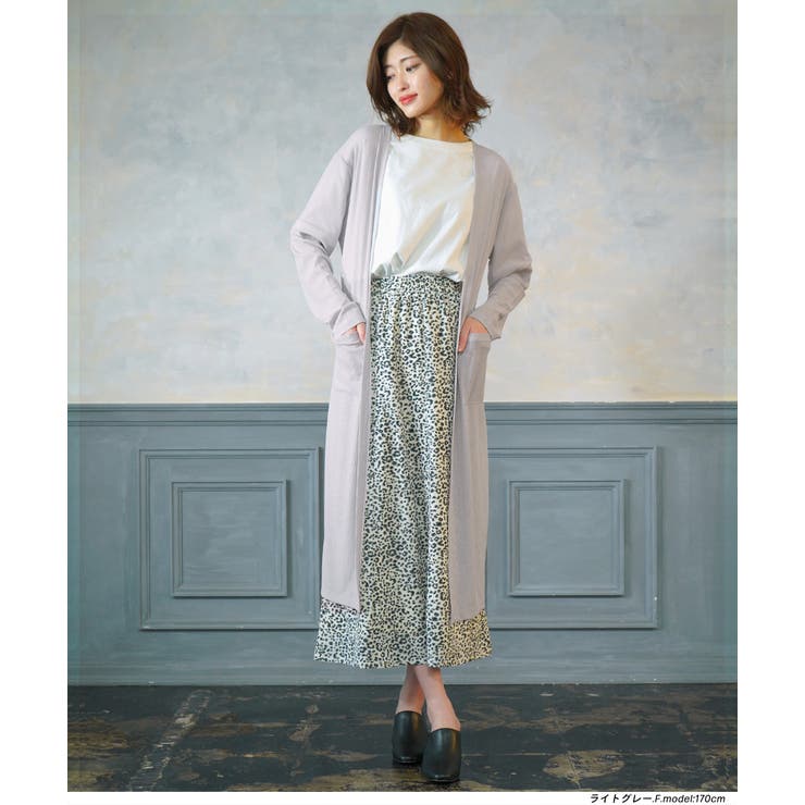 ポケット付きトッパーカーディガン | ad thie | 詳細画像33 