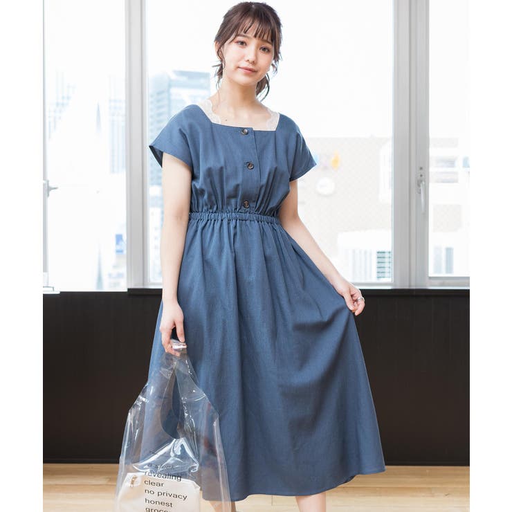 前後２wayノースリーブワンピース 夏 秋 品番 Adew Ad Thie アドティエ のレディースファッション通販 Shoplist ショップリスト