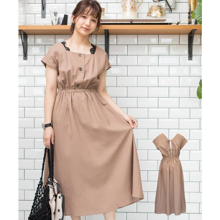 前後２wayノースリーブワンピース 夏 秋 品番 Adew Ad Thie アドティエ のレディースファッション通販 Shoplist ショップリスト