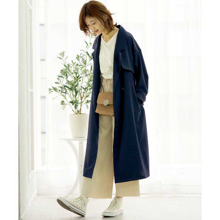 ビッグテーラートレンチコート 春 夏 ロングコート 品番 Adew Ad Thie アドティエ のレディースファッション通販 Shoplist ショップリスト