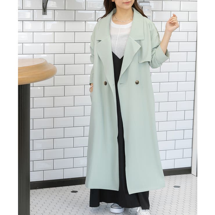 3Wayトレンチコート(S BEIGE): アウターanuans