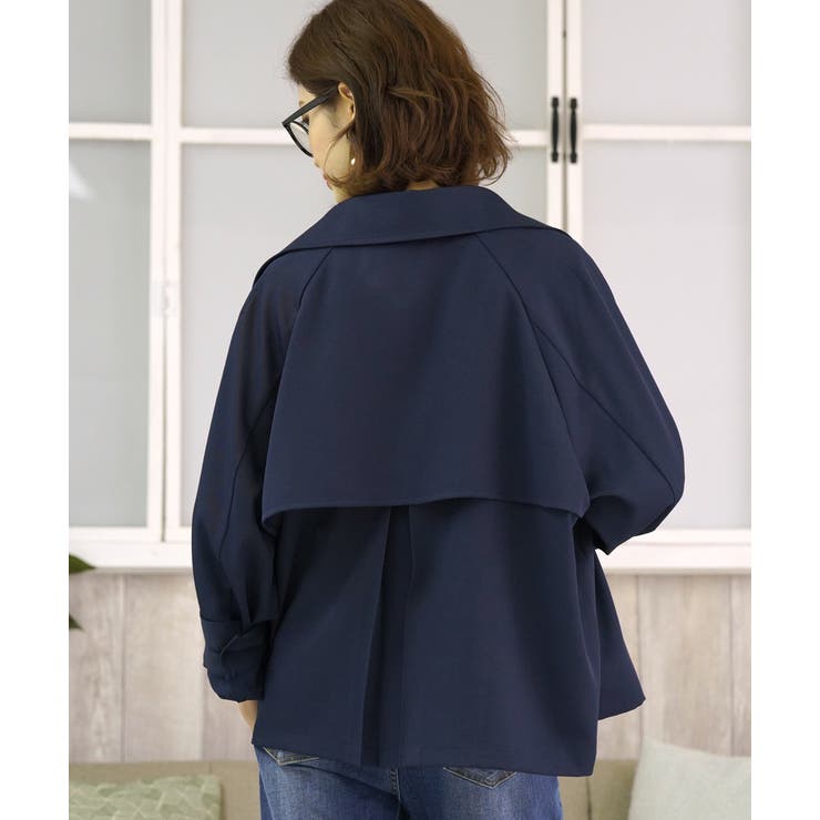 ショートトレンチコート[品番：ADEW0000171]｜ad thie（アドティエ）の