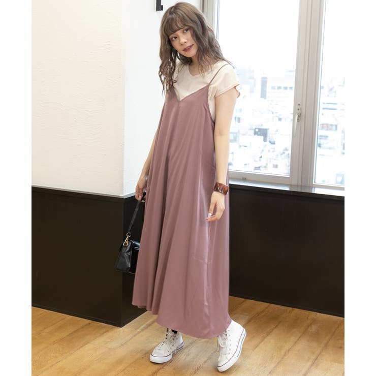 ロングキャミワンピース 春 夏 品番 Adew Ad Thie アドティエ のレディースファッション通販 Shoplist ショップリスト