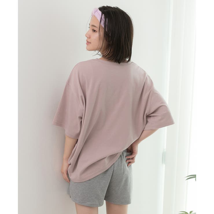 ロゴ入りルームウエア セットアップ 柄 | ad thie | 詳細画像17 