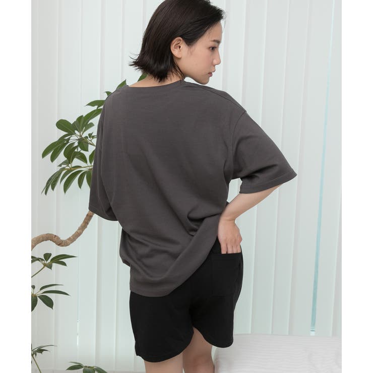 ロゴ入りルームウエア セットアップ 柄 | ad thie | 詳細画像23 